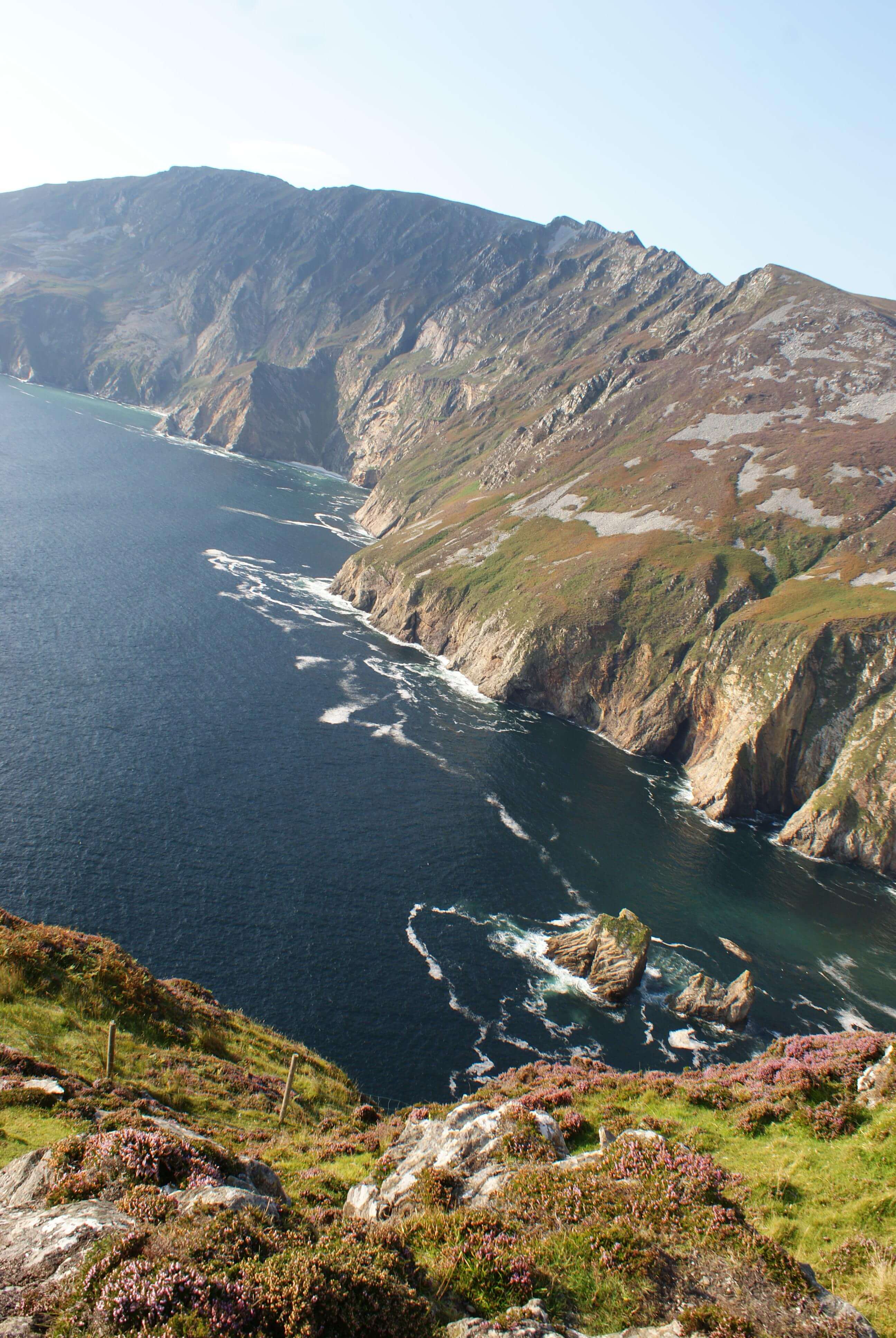 View of Sliabh Liag, Donegal’s highest sea cliffs